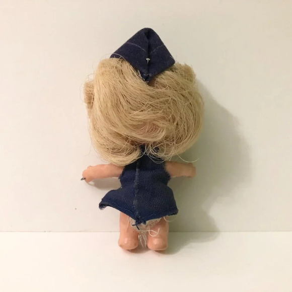 Vintage Liddle Kiddle Clone Doll 3 Inch Tall - Picture 6 of 16